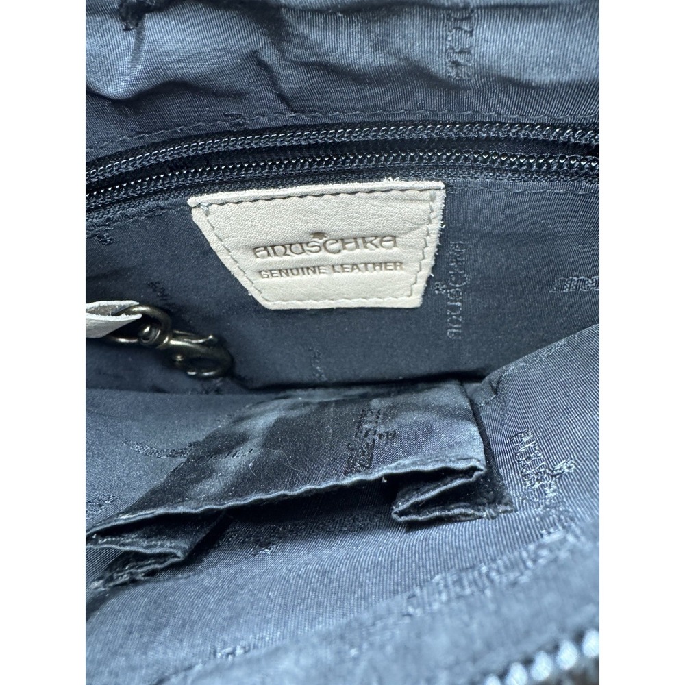Anuschka Hand Painted Genuine Leather Abstract‎ Art Crossbody Shoulder Bag Purse - Picture 7 of 16